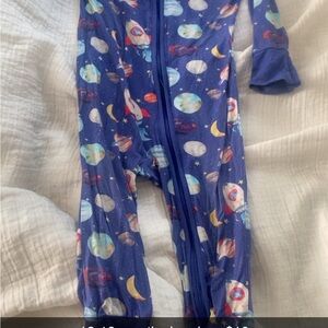 Galaxy Adventure Blue Kids Footie